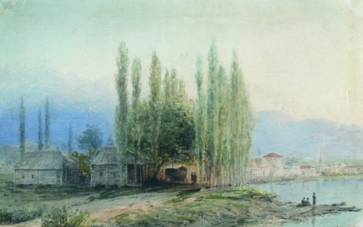 "Sukhum-Kale" by Lev Lagorio (1827-1905).