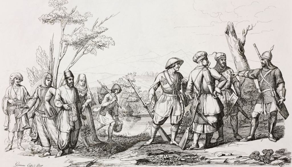 19th Century Illustration: Peoples of the Caucasus Peoples of the Caucasus