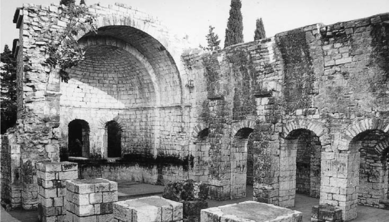 Tsandripsh: The church in Abazgia, built under Justinian I.