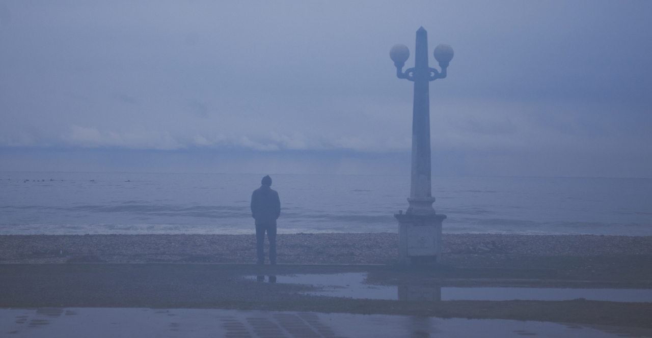 'Loneliness by the sea', Sukhum, Abkhazia.
