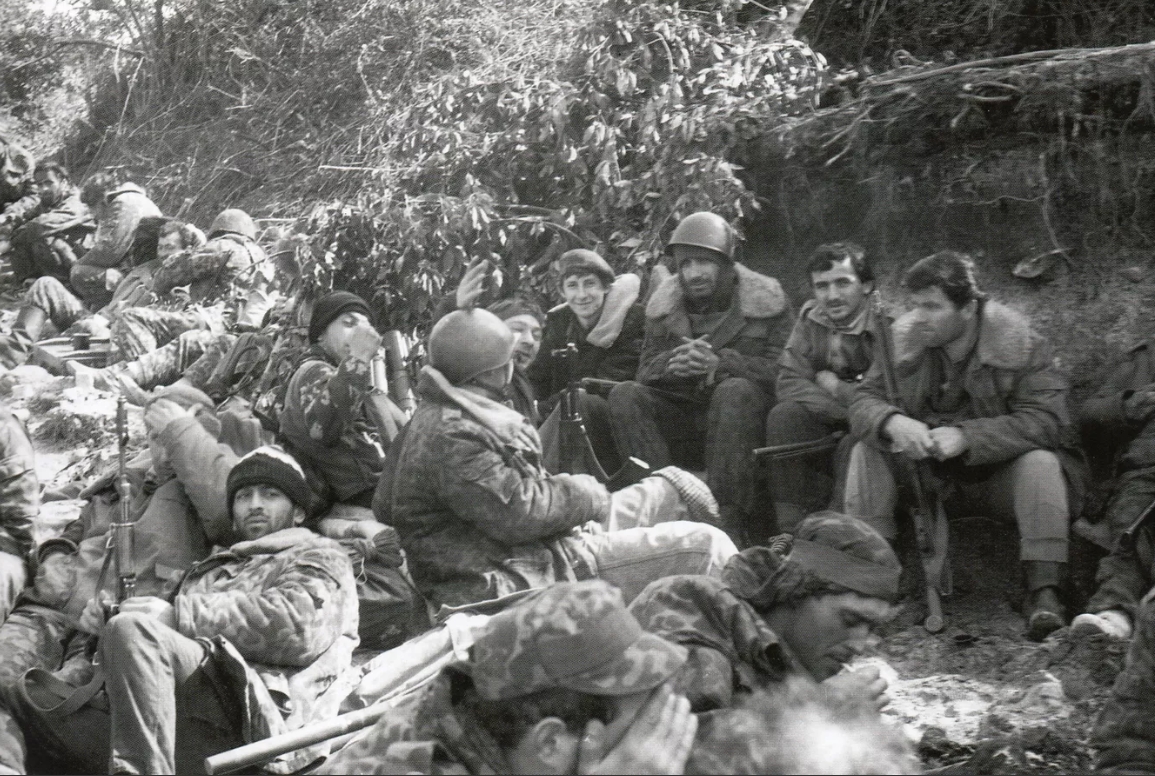 January Offensive - Abkhaz Soldiers