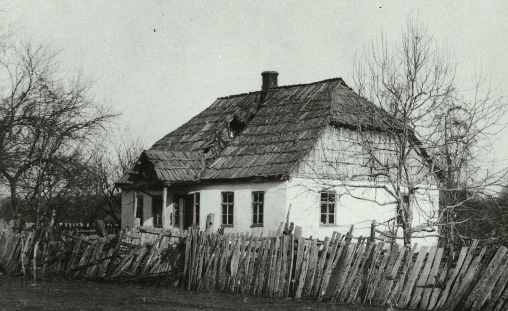 The first school-church in the settlement of Estonia, built in 1887. Photo from the 1910s.
