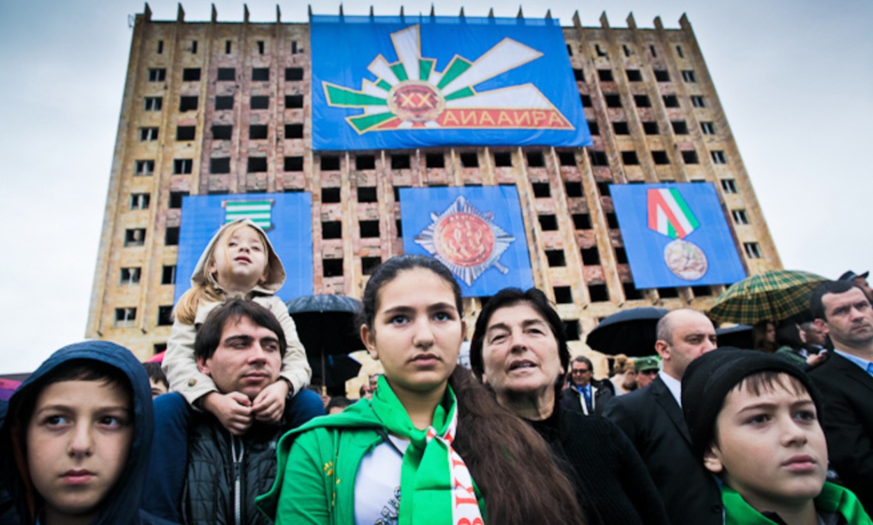 30 September 2013. Victory day Celebrations in Abkhazia. Photo by Guillaume Poli