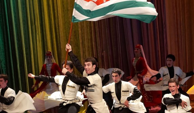 Abkhazia's State Folk-Dance Group Caucasus