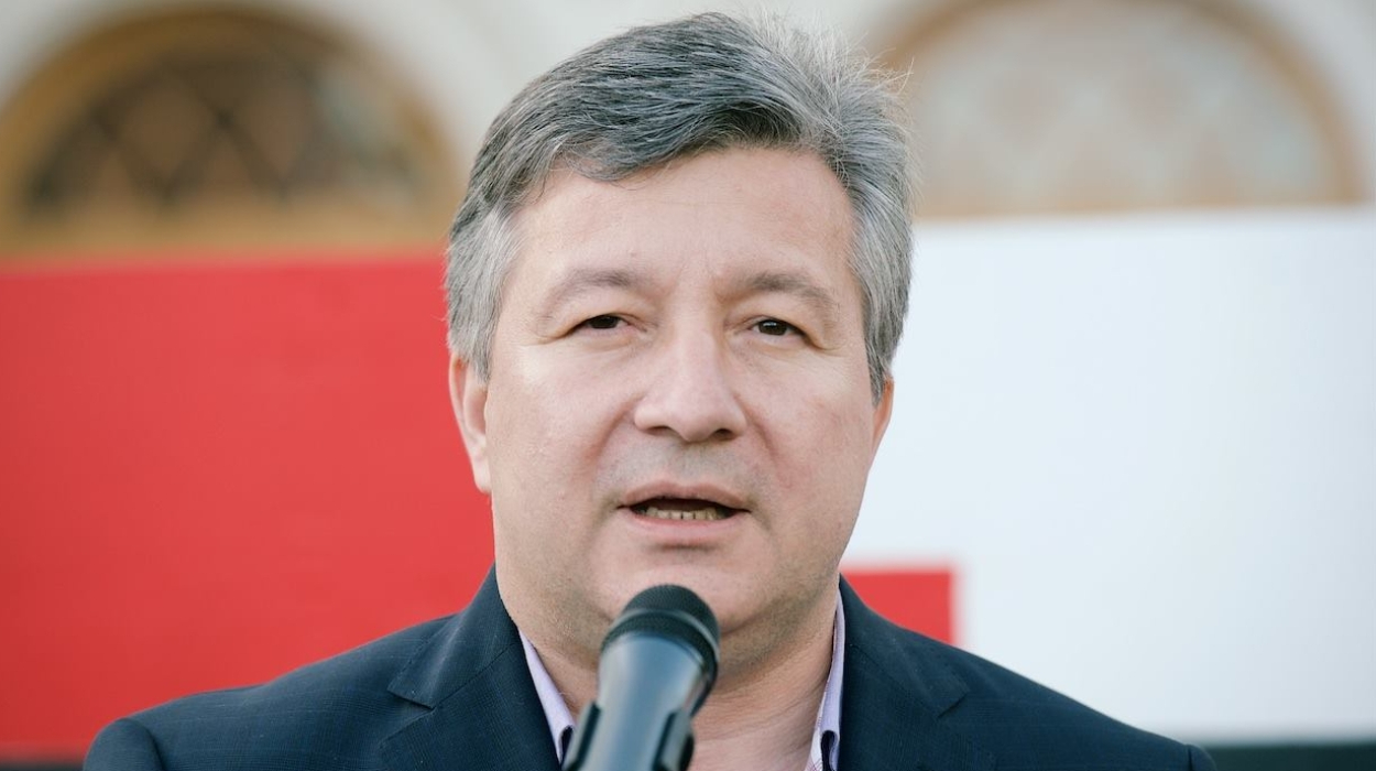 Leuan Mikaa, opposition figure and revered war hero, veteran of the Georgian-Abkhazian War of 1992–1993. Leuan Mikaa, opposition figure and revered war hero, veteran of the Georgian-Abkhazian War of 1992–1993.