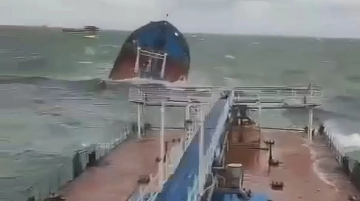 The spill has already released approximately 4,300 tonnes of oil and fuel into the sea. The spill has already released approximately 4,300 tonnes of oil and fuel into the sea.