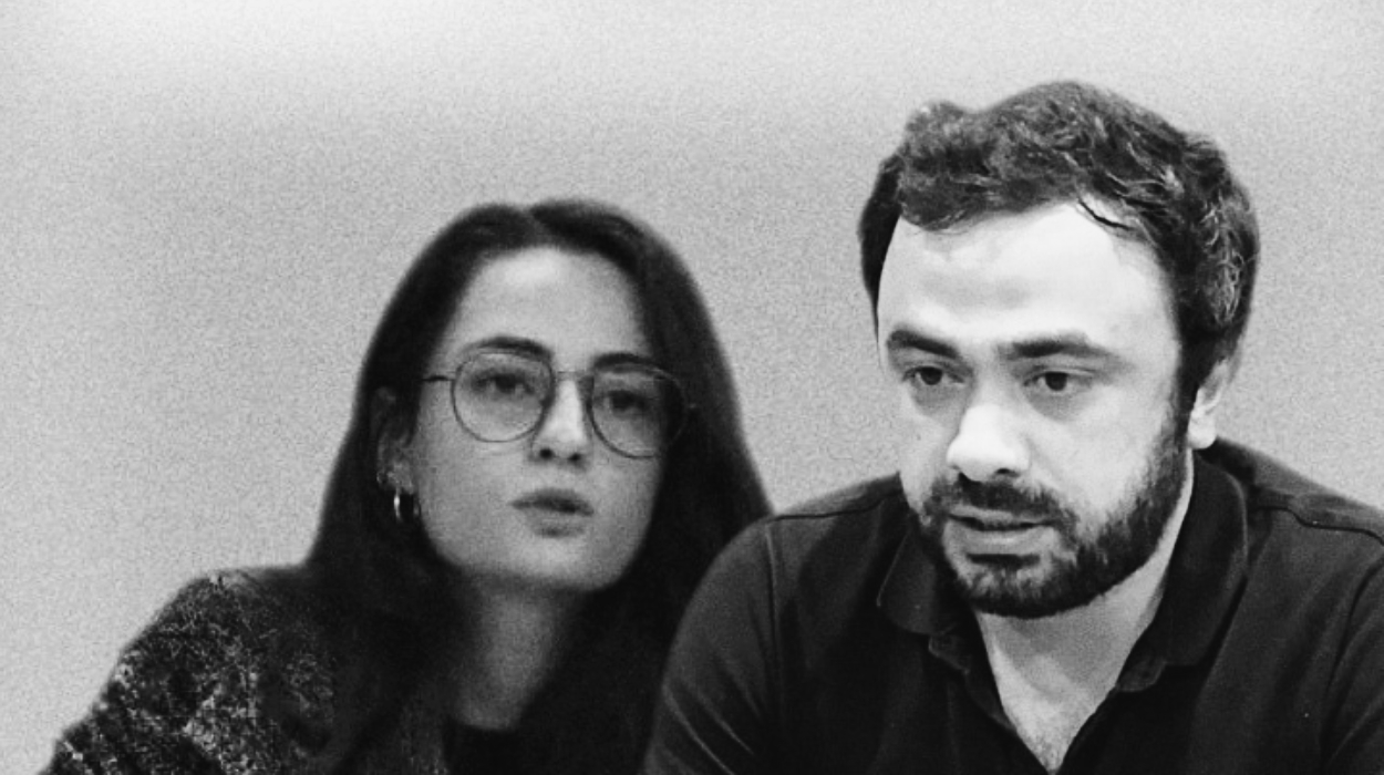Civil activist Lia Agrba (left) and journalist David Gobechia (right), both targeted in a recent attack in Sukhum. Civil activist Lia Agrba (left) and journalist David Gobechia (right), both targeted in a recent attack in Sukhum.