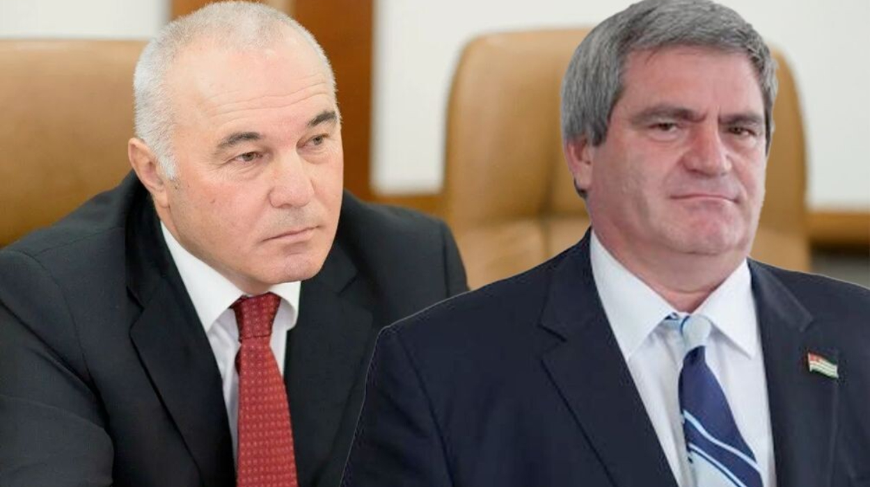 Adgur Kharaziya (left), the suspect, and Vakhtang Golandziya, who lost his life in the shooting. Adgur Kharaziya (left), the suspect, and Vakhtang Golandziya, who lost his life in the shooting.