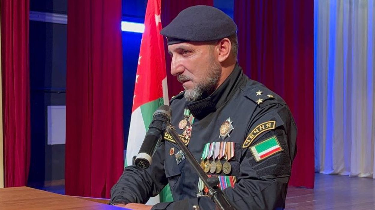 Vakhid Kerimov, Chairman of the Union of Chechen Volunteers. Vakhid Kerimov, Chairman of the Union of Chechen Volunteers.