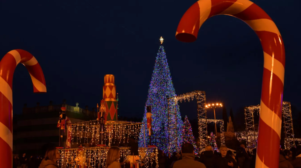 Festive Fair at Freedom Square in Sukhum, Open for the Holiday Season Until January 15th.