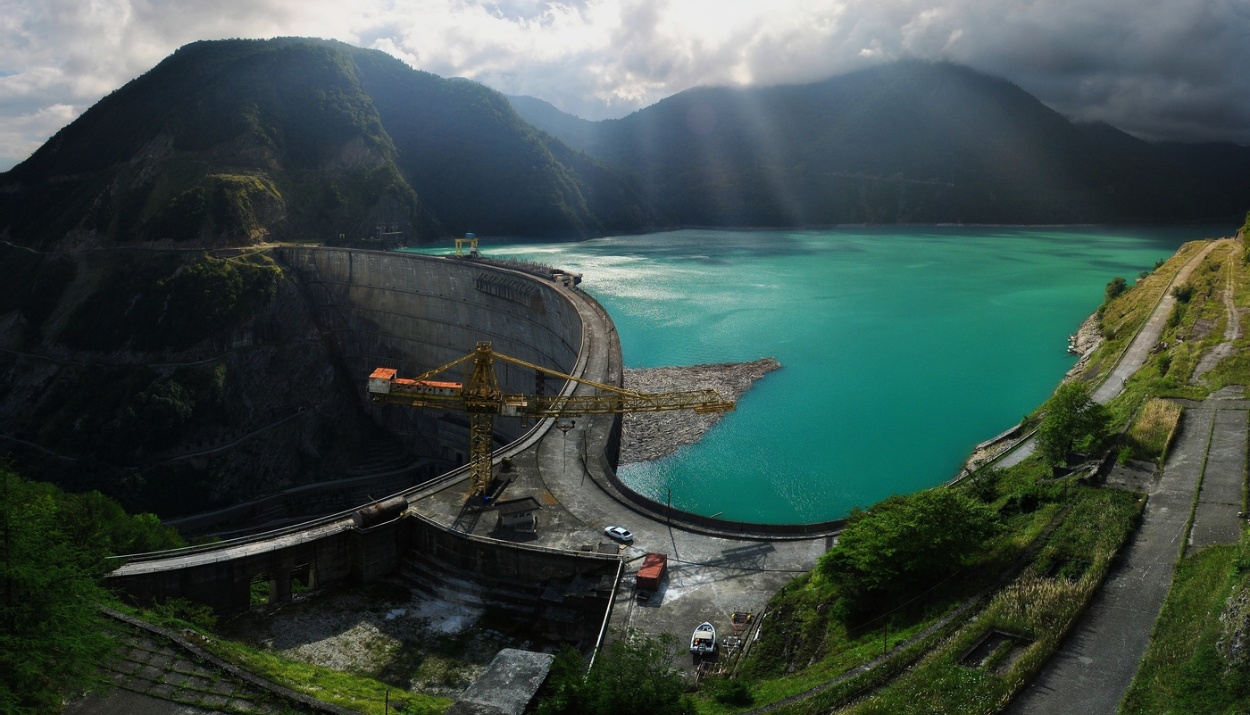 IngurGES Hydro Electric Station was shut down to repair the derivation-tunnel on 20 January. IngurGES Hydro Electric Station was shut down to repair the derivation-tunnel on 20 January.