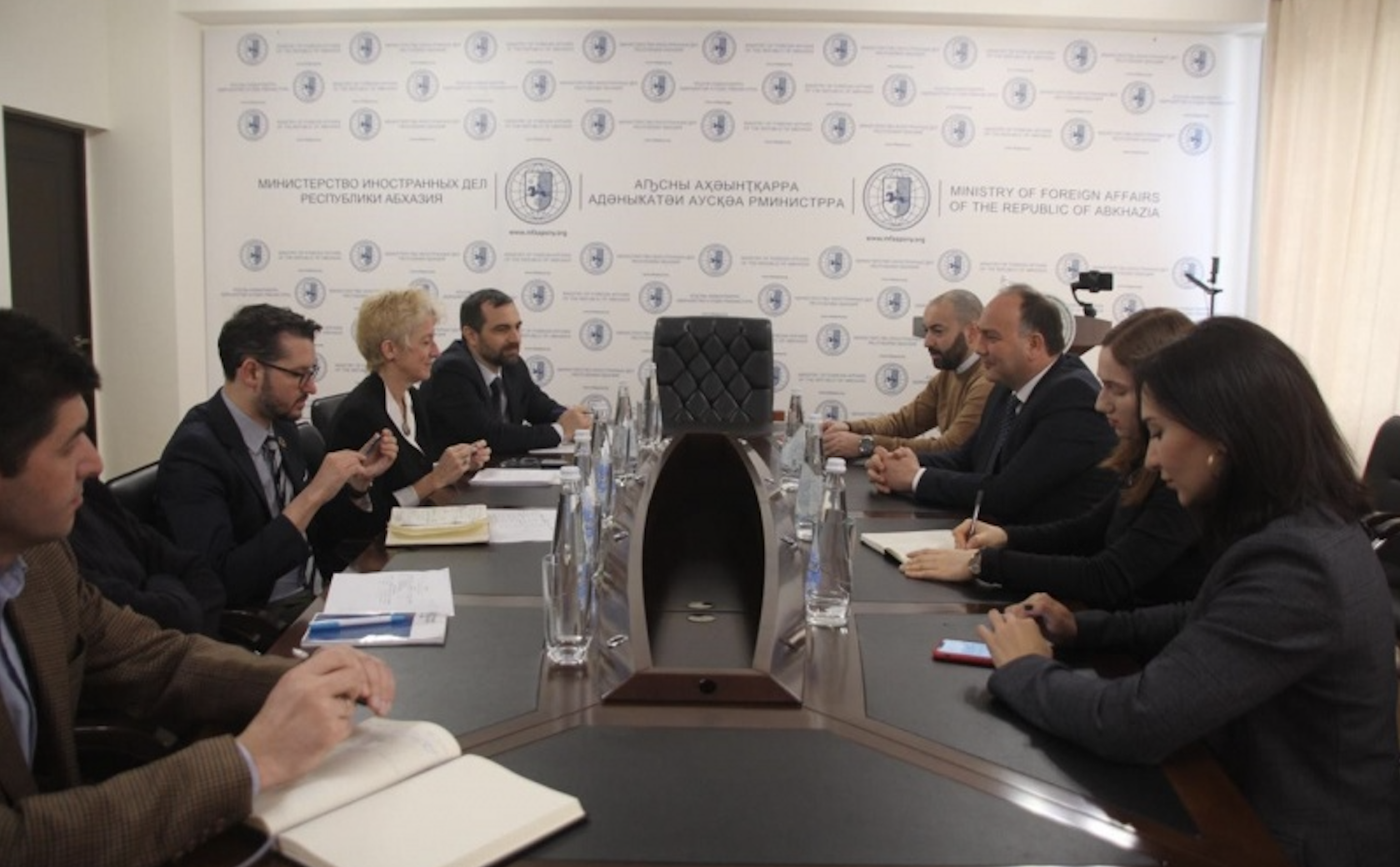 Daur Kove met with the representatives of the World Health Organization Daur Kove met with the representatives of the World Health Organization
