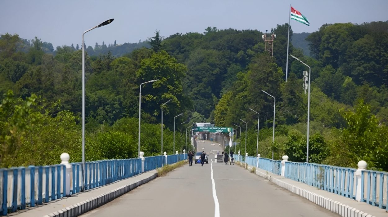 Ingur Bridge | Abkhazia-Georgia border.