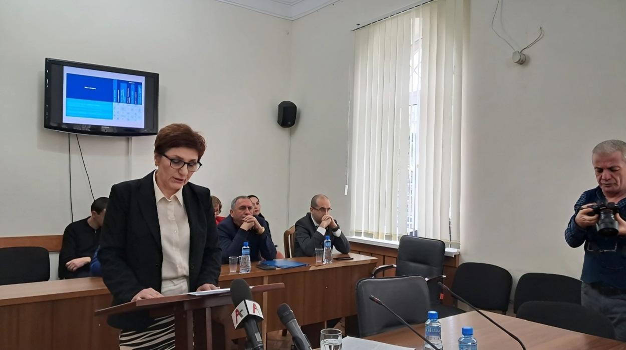Asida Shakryl, Commissioner for Human Rights in the Republic of Abkhazia. Asida Shakryl, Commissioner for Human Rights in the Republic of Abkhazia.