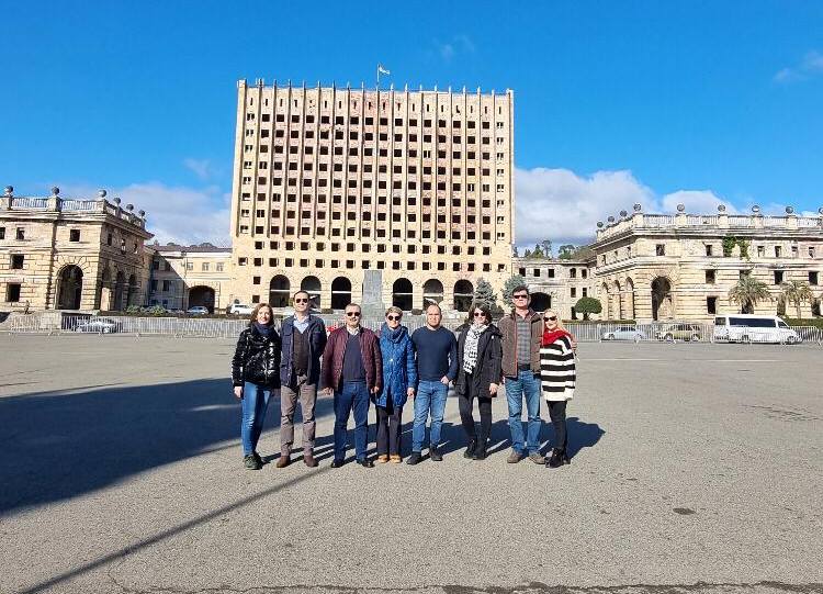 The Delegation of Turkey's Federation of Caucasian Associations (KAFFED) in Abkhazia