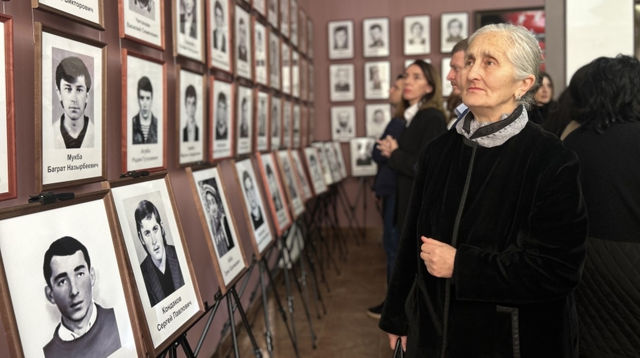 Tamara Avidzba, the mother of five sons, lost four of them in the 1992-93 Georgian-Abkhaz War.