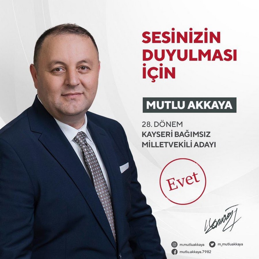 Independent Candidate Mutlu Akkaya to Represent Circassians in Kayseri for 2023 General Elections