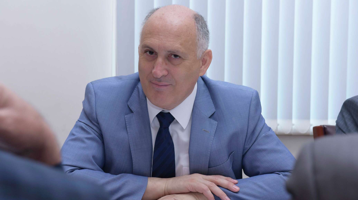 Professor Viacheslav Chirikba, a distinguished linguist and former Foreign Minister of Abkhazia. Professor Viacheslav Chirikba, a distinguished linguist and former Foreign Minister of Abkhazia.