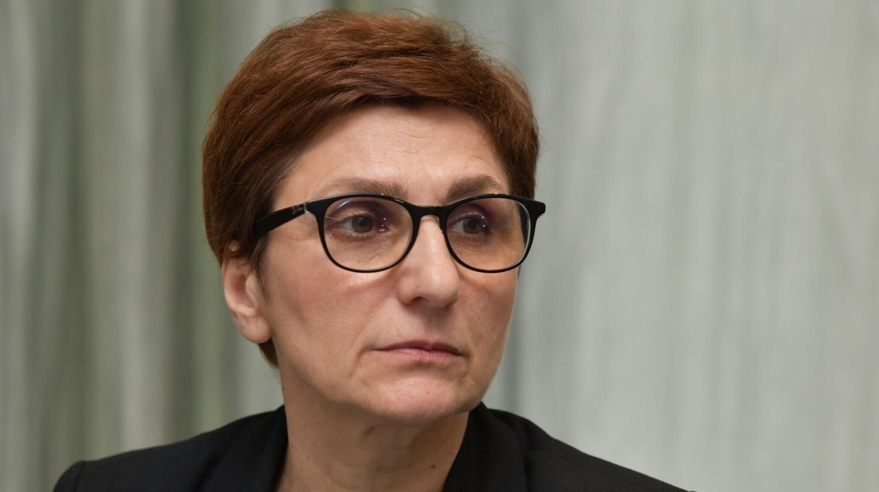 Asida Shakryl, the Commissioner for Human Rights. Asida Shakryl, the Commissioner for Human Rights.