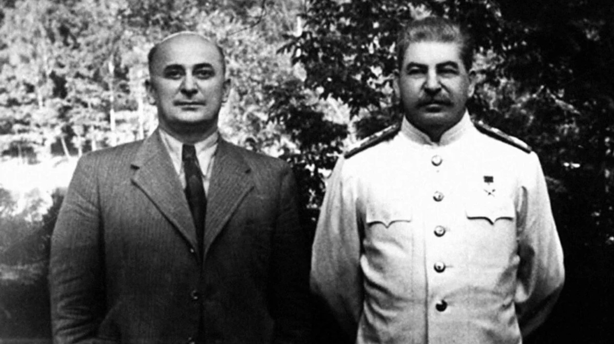 Lavrentiy Beria and Stalin