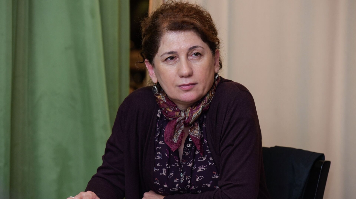 Liana Kvarchelia, Deputy Director of The Center for Humanitarian Programs in Sukhum.