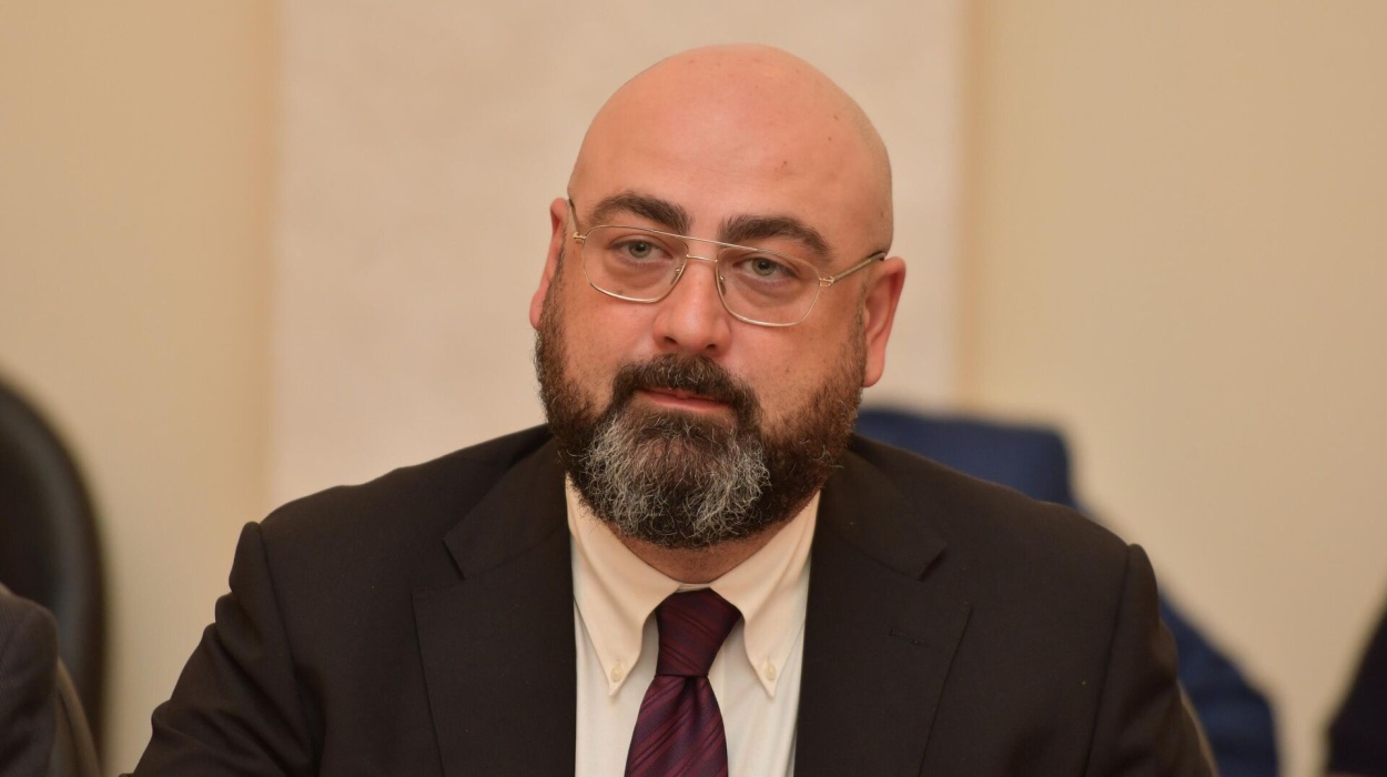 The Minister of Tourism of Abkhazia, Teimuraz Khishba.