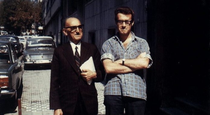 Tevfik Esenc (left) and George Hewitt, Istanbul 1974 Tevfik Esenc and George Hewitt