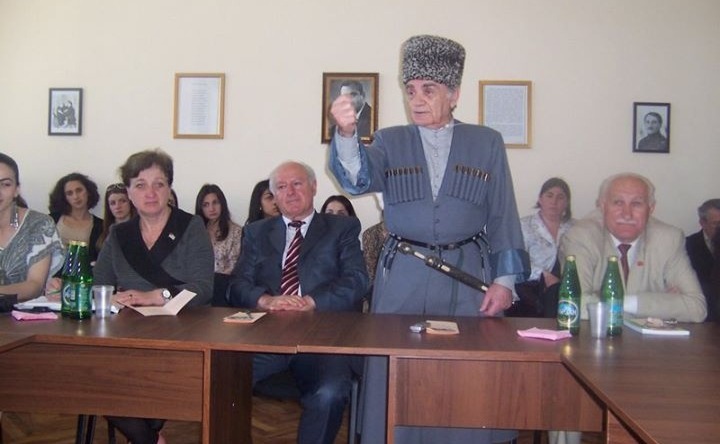 Musa Shanibov is the former president of the Confederation of Peoples of the Caucasus Musa Shanibov