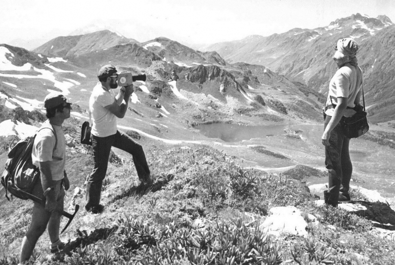 Yuri Voronov in the mountains