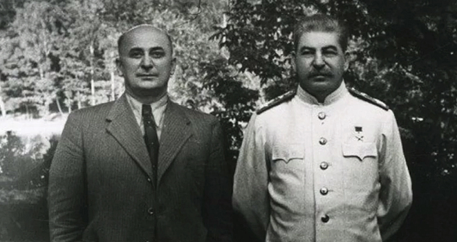 Lavrentiy Beria and Stalin