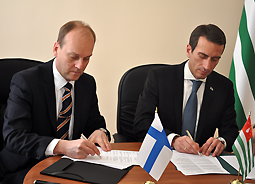 Abkhazia and the Finnish Construction Company Honka Have Signed a Distribution Agreement