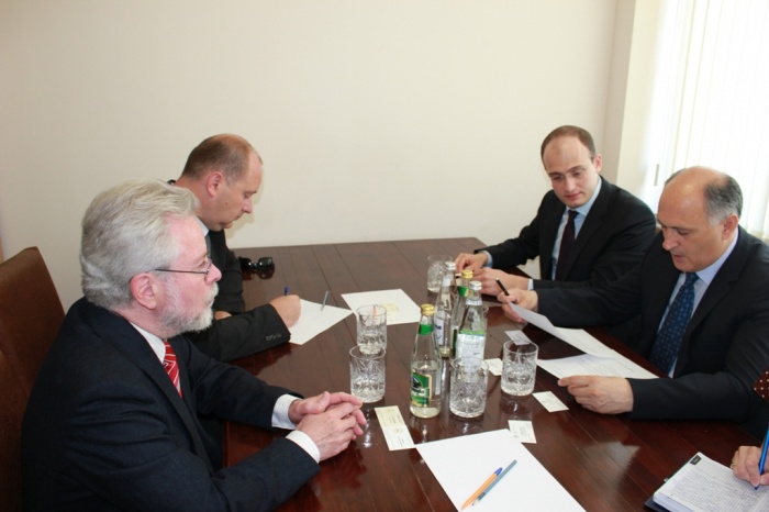 Foreign Minister Viacheslav Chirikba met with the Ambassador of the Czech Republic to Georgia
